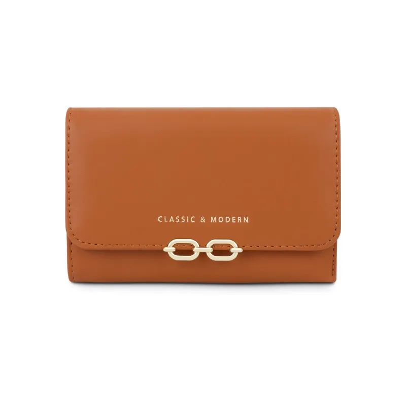 Ultradunne driebladige kaarthouderportemonnee voor dames met het beste merk